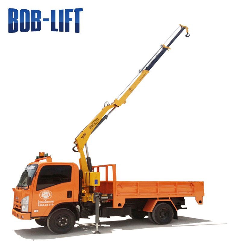 BOB LIFT 3 Ton Crane Truck Telescopic Boom Crane